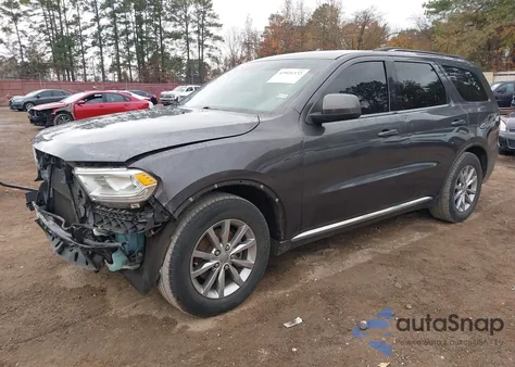 2016 Dodge Durango Sxt из США, поврежденный, VIN 1C4RDHAGXGC301552